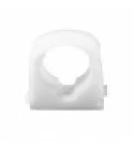 APS54986 Talon - 28mm Single Hinged Pipe Clips - Pack of 50 White