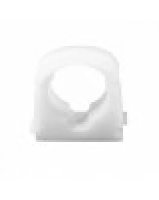 APS54986 Talon - 28mm Single Hinged Pipe Clips - Pack of 50 White