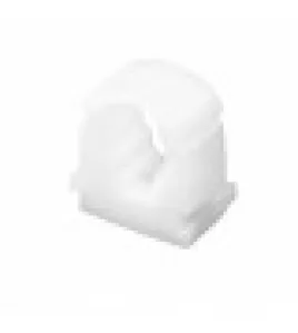 APS54986 Talon - 28mm Single Hinged Pipe Clips - Pack of 50 White