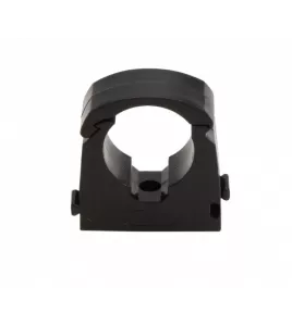 APS54990 Talon Single Hinged Pipe Clip Black - 15mm BAG OF 100 black