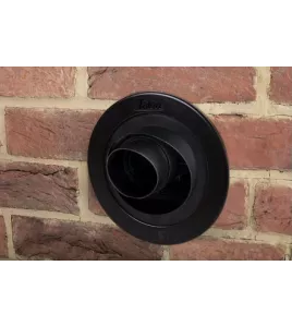 APS55121 FS5 100mm Flue Fitting Black