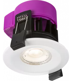 APS15417 230V IP65 6W Fire-rated LED Dimmable Downlight 4000K 