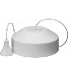 APS15944 10AX 2-way Pull Cord Switch - Matt White 