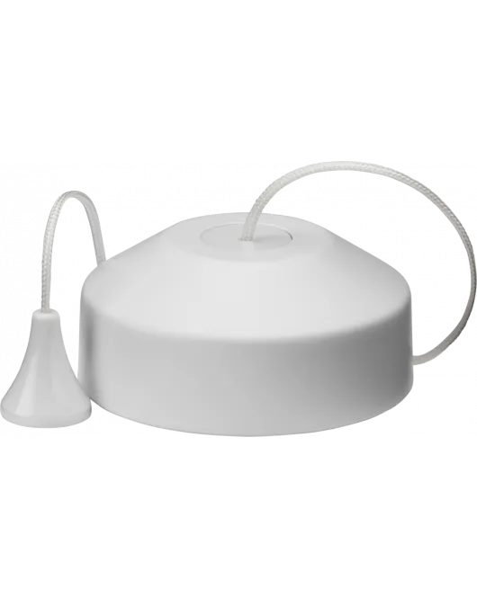 APS15944 10AX 2-way Pull Cord Switch - Matt White 