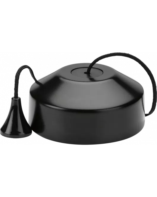 APS15945 10AX 2-way Pull Cord Switch - Matt Black 
