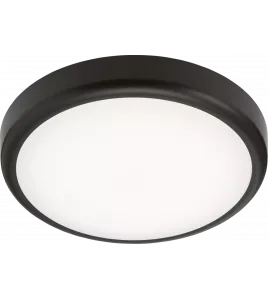 APS16589 230V IP65 14W CCT Adjustable LED Bulkhead C/W Black Trim 