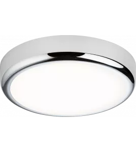 APS16590 230V IP65 9W CCT Adjustable LED Bulkhead C/W Chrome Trim 