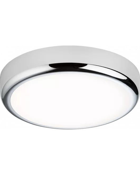 APS16590 230V IP65 9W CCT Adjustable LED Bulkhead C/W Chrome Trim 