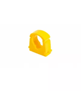 APS0085 15mm Single Clip Gas Yellow