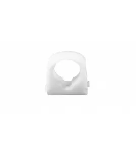 APS0086 15mm Single Hinged Pipe Clip White