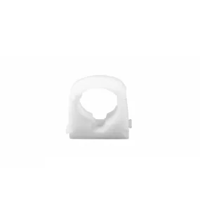 APS0087 22mm Single Hinged Pipe Clip White