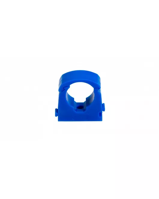 APS0090 15mm Hinged Single Clip Blue