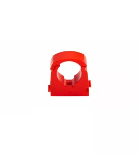 APS0161 22mm Hinged Single Clip Red