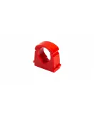 APS0161 22mm Hinged Single Clip Red