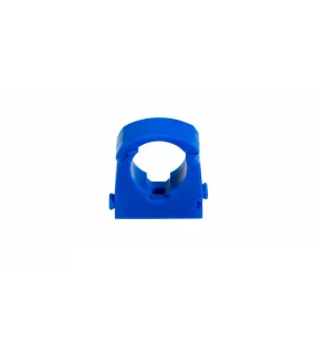 APS0165 22mm Hinged Single Clip Blue