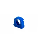 APS0165 22mm Hinged Single Clip Blue