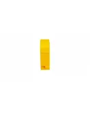 APS0166 22mm Hinged Single Clip Gas Yellow