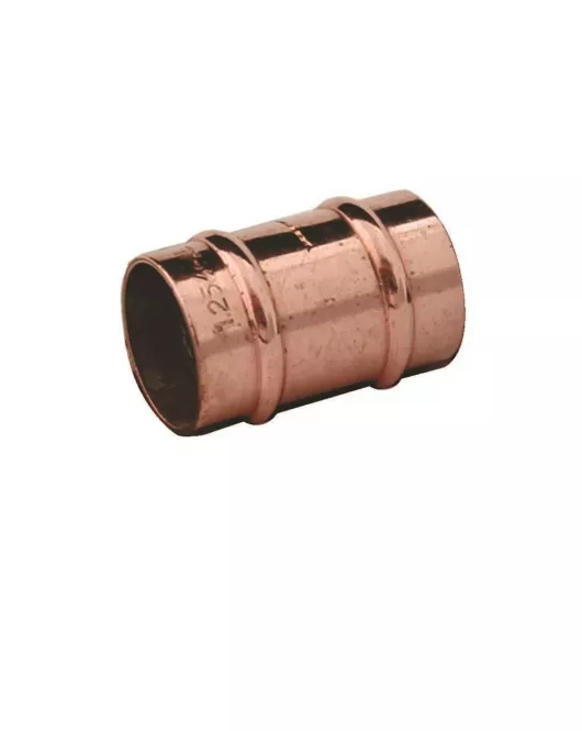 APS0586 S/RING 10mm Straight Coupling Copper