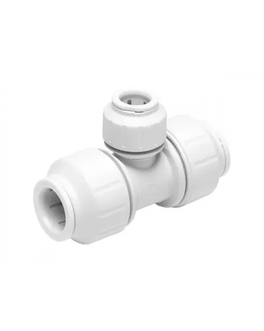 APS11443 22mm - 22mm -15mm Reducing Tee White
