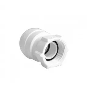 APS11446 Female Coupler Tap Connector 15mm × 1⁄2″ White
