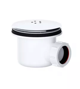 APS11467 1½" Shower Trap (90mm Tray) White