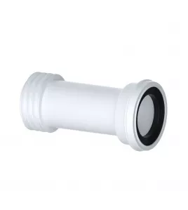 APS11470 Extended Straight WC Pan Connector White