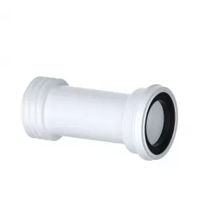APS11470 Extended Straight WC Pan Connector White
