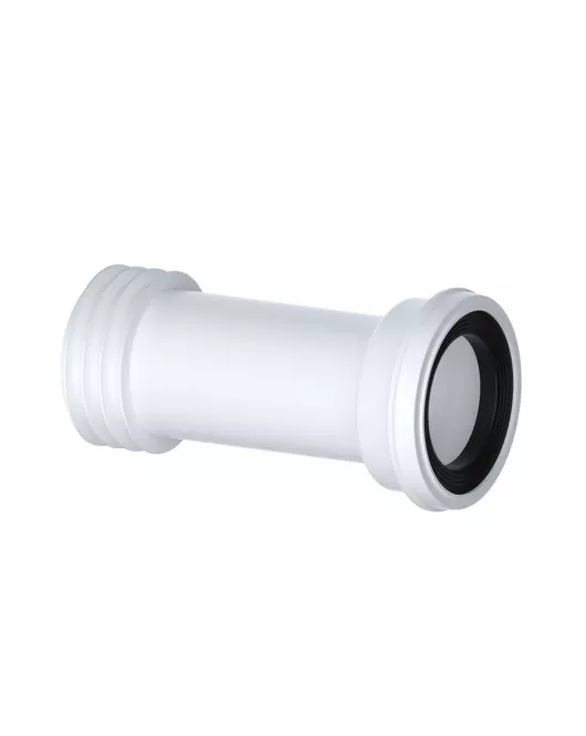 APS11470 Extended Straight WC Pan Connector White