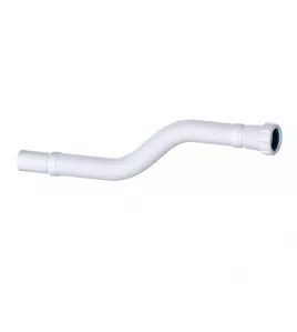APS11471 1¼" Flexible Connector - Compression x Plain Spigot White