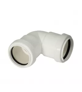 APS12103 40mm 90° Knuckle Bend Pushfit White