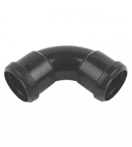 APS12123 40mm 92.5° Swept Bend Pushfit Black