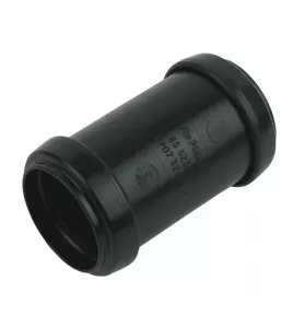 APS12131 40mm Straight Connector Pushfit Black