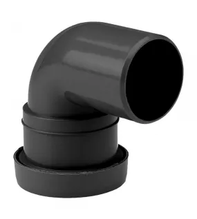 APS12135 40mm P-S Trap Convertor Pushfit Black