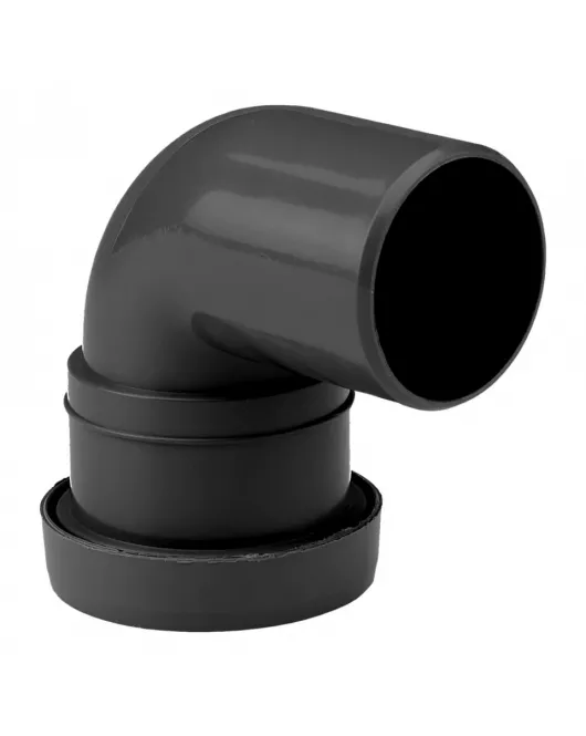 APS12135 40mm P-S Trap Convertor Pushfit Black