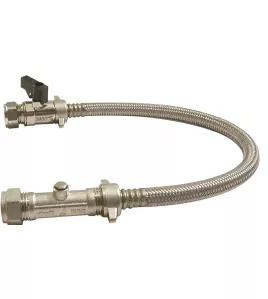 APS12647 COMBI FILLING LOOP STRAIGHT WITH ISOLATING VALVE AND LEVER 