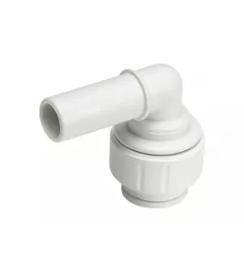 APS12826 10mm - 15mm stem elbow White