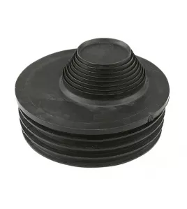 APS13062 110mm Universal Waste Adaptor Black