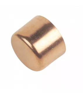 APS13097 22mm Endfeed End Cap Copper