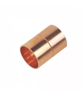 APS13101 22mm Endfeed Straight Coupling WRAS Copper