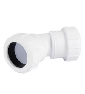APS2622 PLACOMP 40MM 45DEG BEND WHT ZB39411DB 