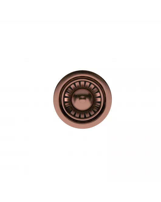APS52337 Kitchen strainer waste with no overflow - Satin Copper Satin Copper