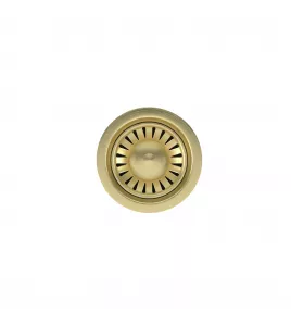 APS52338 Kitchen strainer waste with no overflow - Brushed Brass Brushed Brass