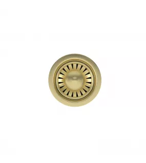 APS52338 Kitchen strainer waste with no overflow - Brushed Brass Brushed Brass