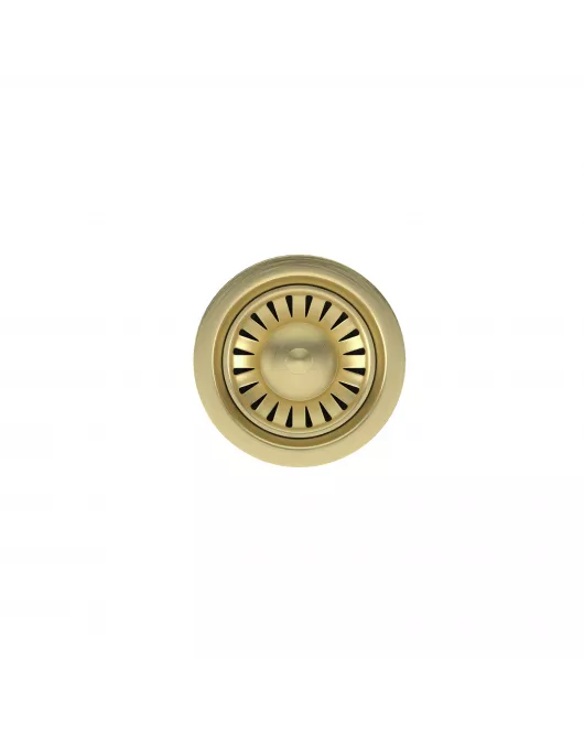 APS52338 Kitchen strainer waste with no overflow - Brushed Brass Brushed Brass