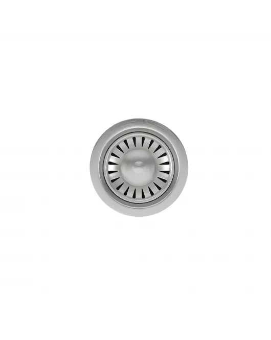 APS52340 Kitchen strainer waste with no overflow - Brushed Steel Brushed Steel