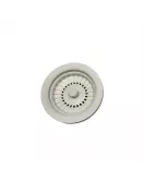 APS52344 Basket Strainer Kitchen Sink Waste Matt White Finish Matt White