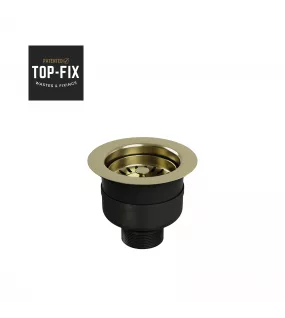 APS52568 Top Fix | Basket Str Waste | BB Brushed Brass