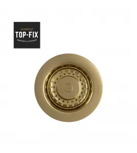 APS52568 Top Fix | Basket Str Waste | BB Brushed Brass