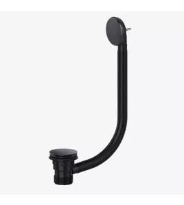 APS53434 Black Clicker Combination Bath Waste 