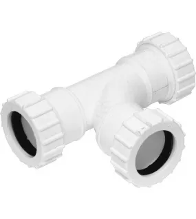 APS54070 32mm Compression Tee White